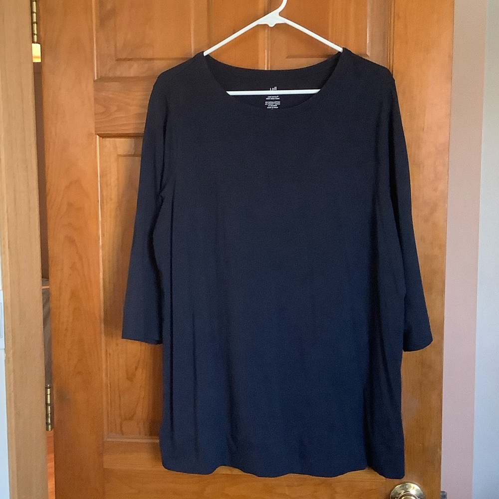 Jjill navy tunic